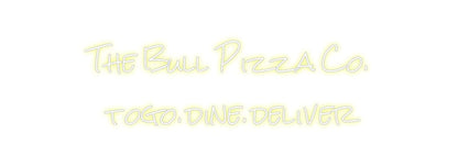 Design Your Own Sign The Bull Pizz...