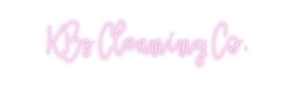 Design Your Own Sign KBs Cleaning ...