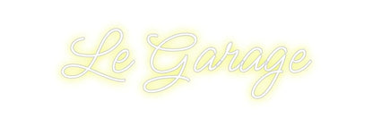 Design Your Own Sign Le Garage