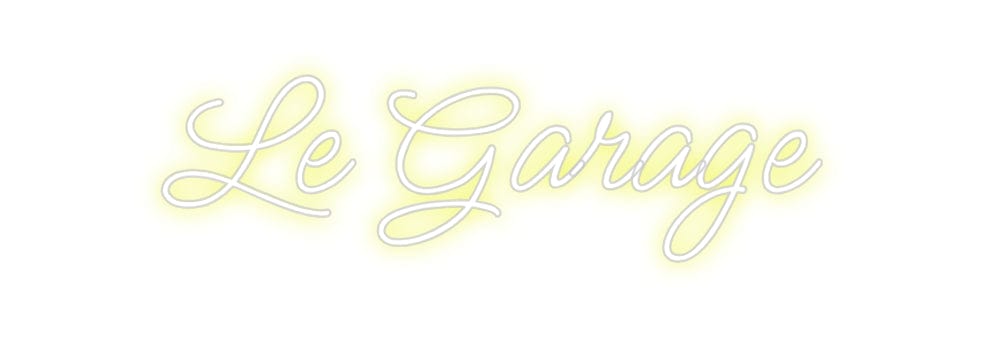 Design Your Own Sign Le Garage