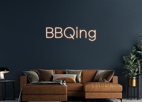 Design Your Own Sign BBQing