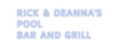 Design Your Own Sign Rick & Deanna...