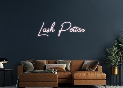 Design Your Own Sign Lash Potion