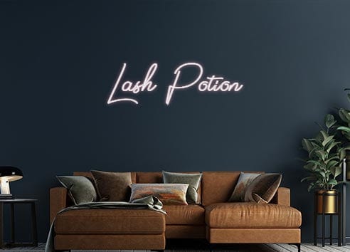 Design Your Own Sign Lash Potion