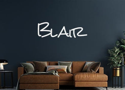 Design Your Own Sign Blair