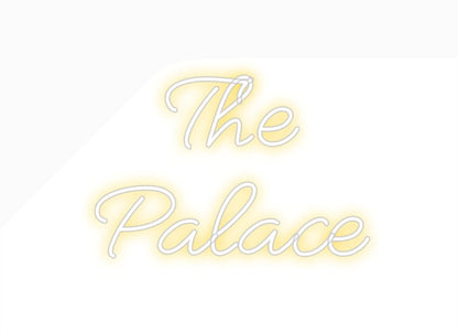Design Your Own Sign The 
Palace