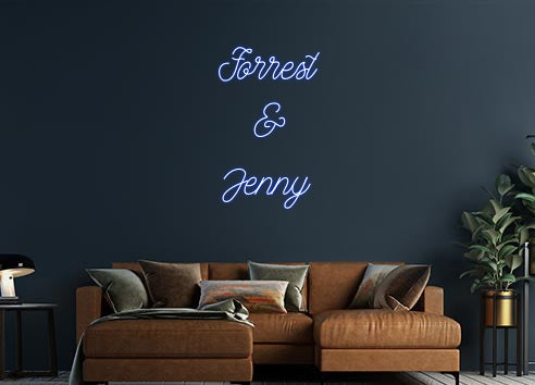 Design Your Own Sign Forrest
&
J...