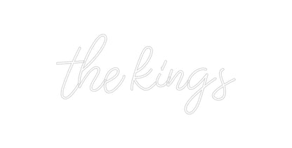 Design Your Own Sign the kings