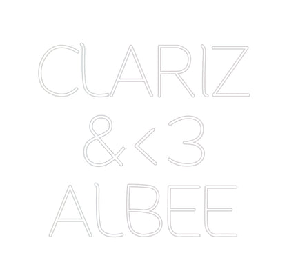 Design Your Own Sign CLARIZ
&<3
...