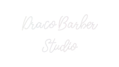 Design Your Own Sign Draco Barber ...