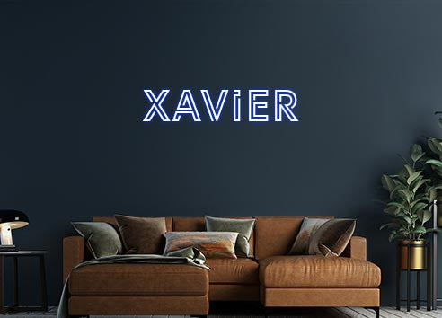 Design Your Own Sign Xavier