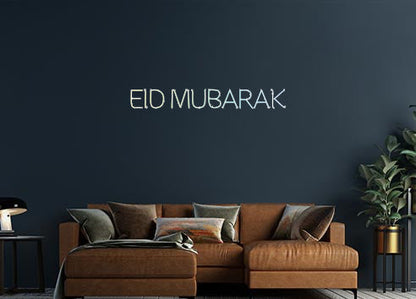 Design Your Own Sign EID MUBARAK