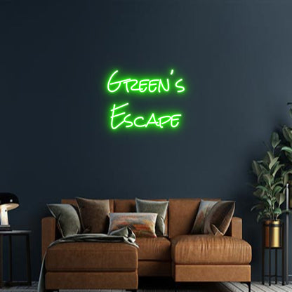 Design Your Own Sign Green's
Escape