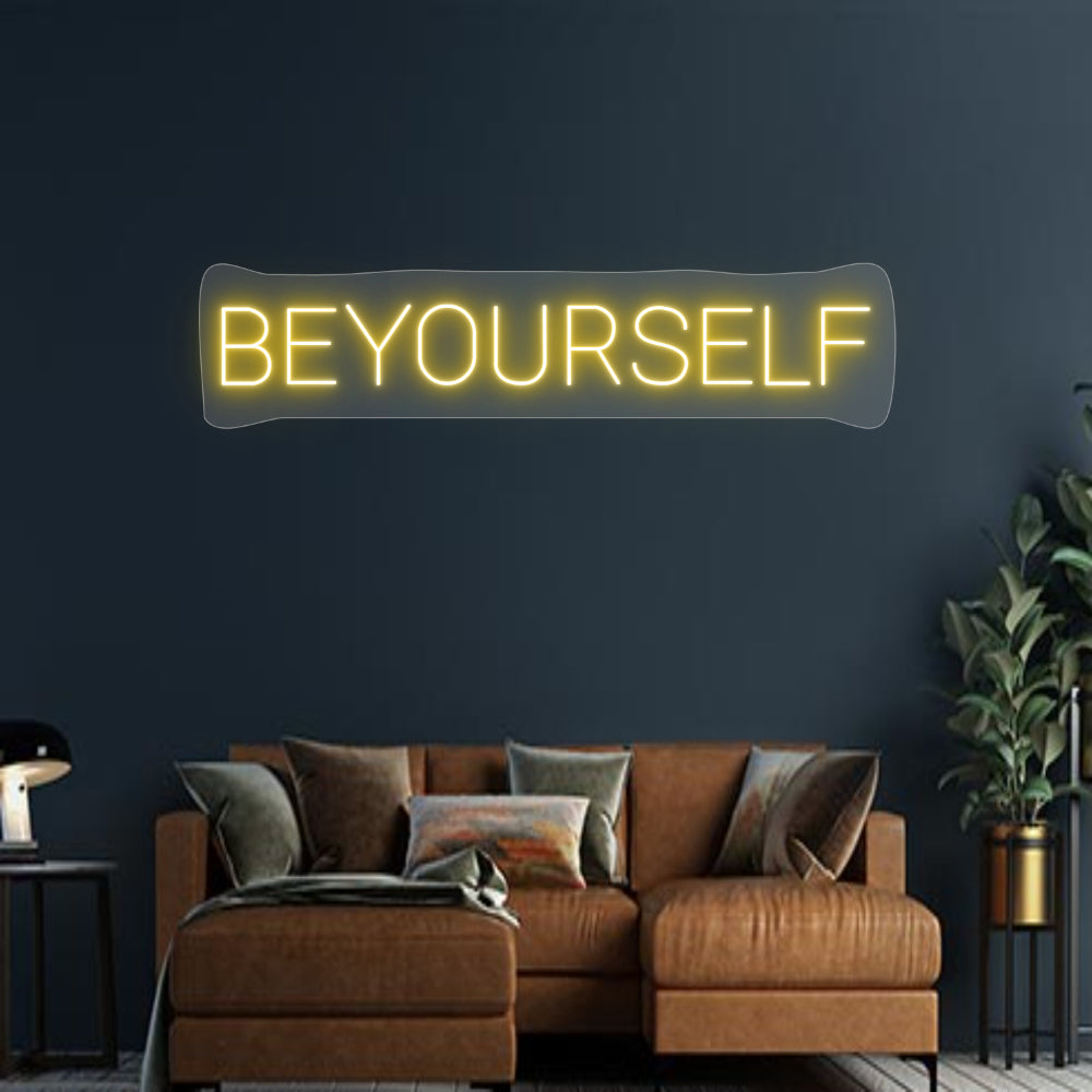 Design Your Own Sign BE YOURSELF