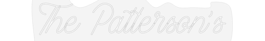 Design Your Own Sign The Patterson's