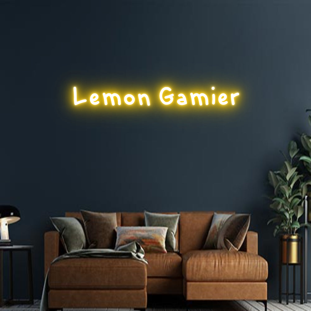 Design Your Own Sign Lemon Gamier