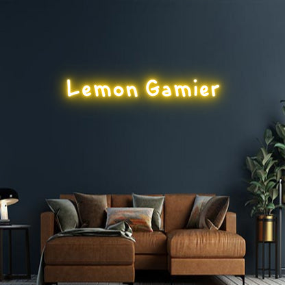 Design Your Own Sign Lemon Gamier