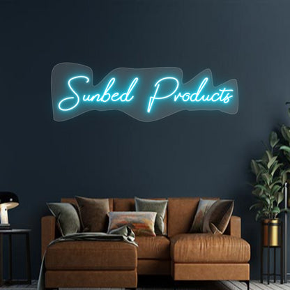 Design Your Own Sign Sunbed Products