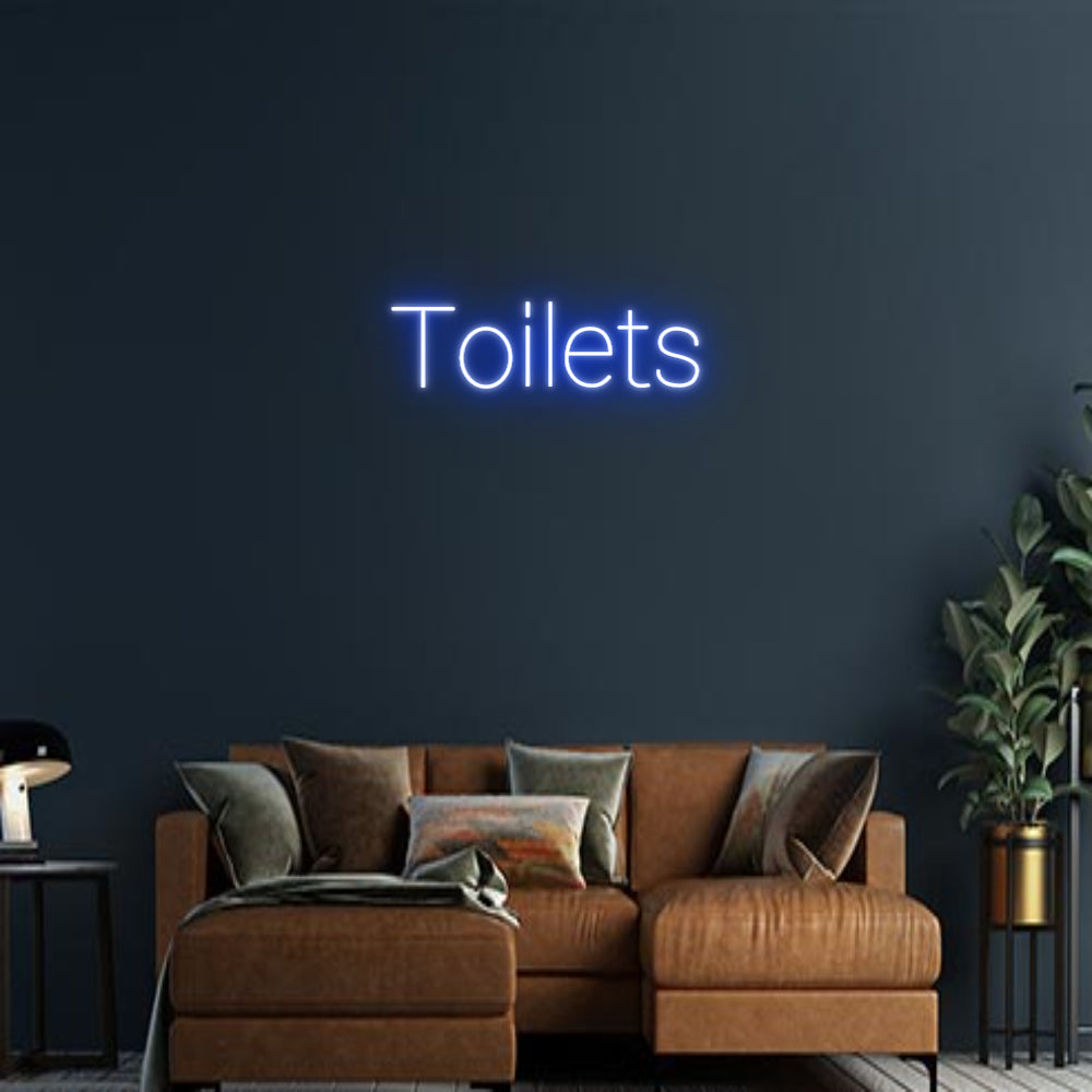 Design Your Own Sign Toilets