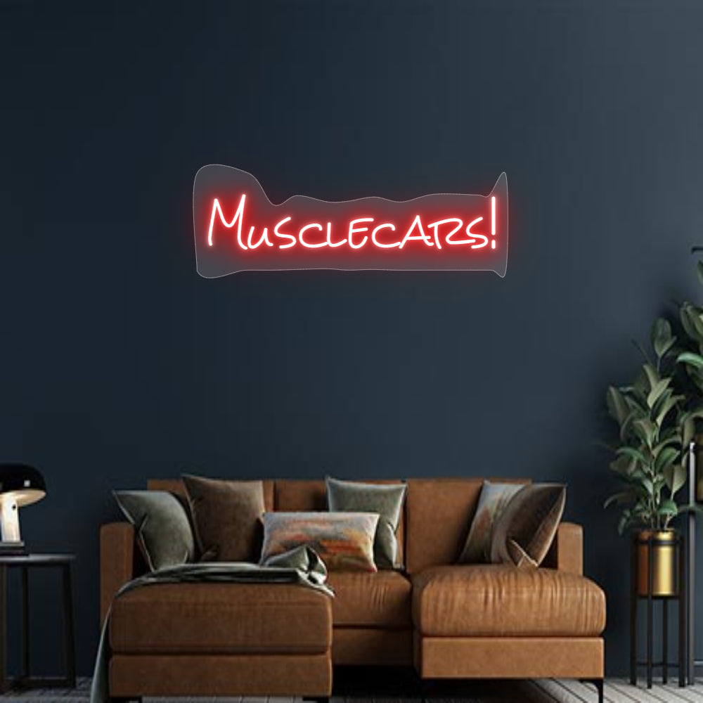 Design Your Own Sign Musclecars!