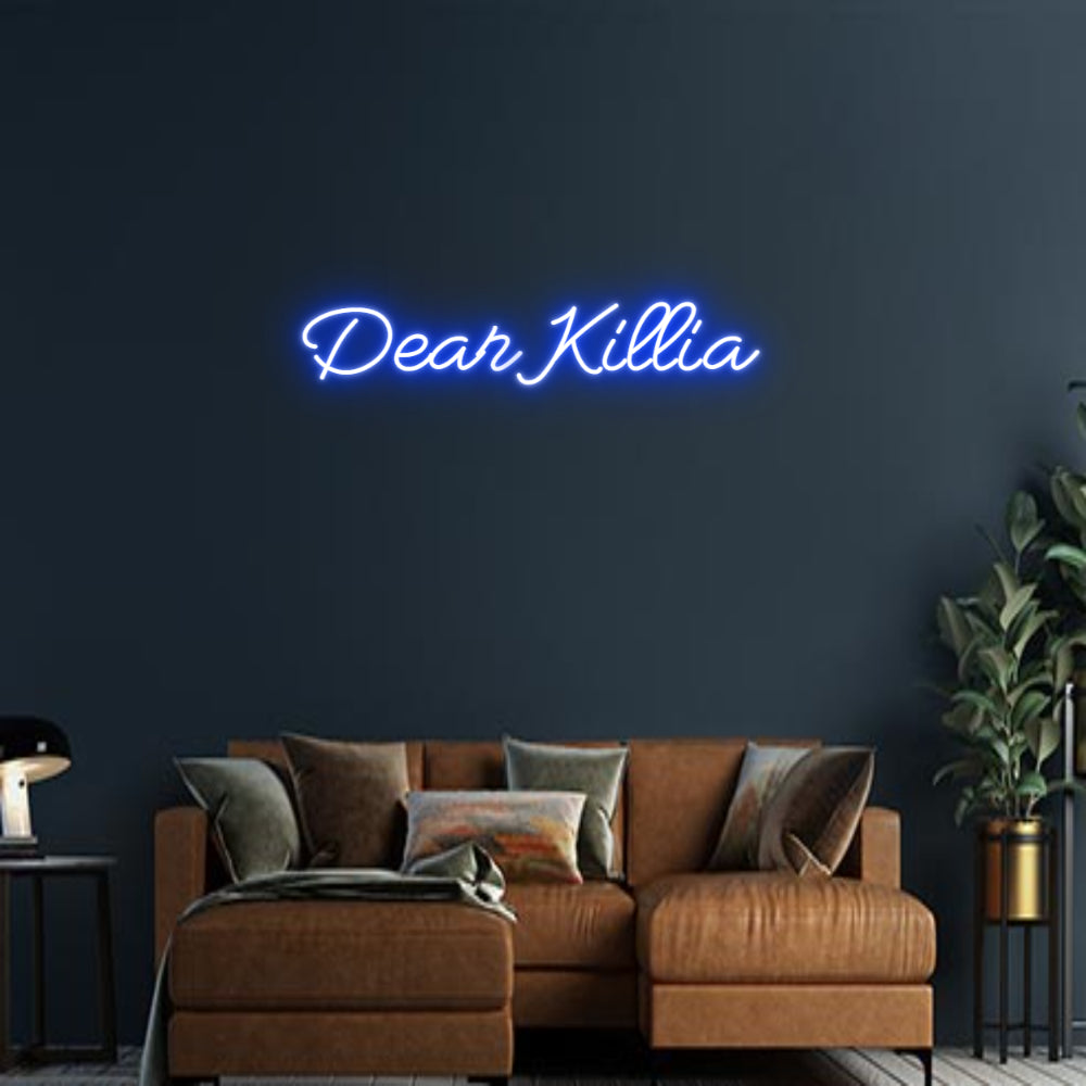 Design Your Own Sign Dear Killia