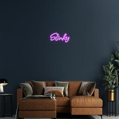 Design Your Own Sign Slinky