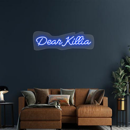 Design Your Own Sign Dear Killia