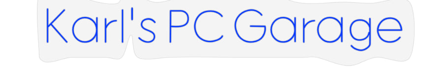 Design Your Own Sign Karl's PC Gar...
