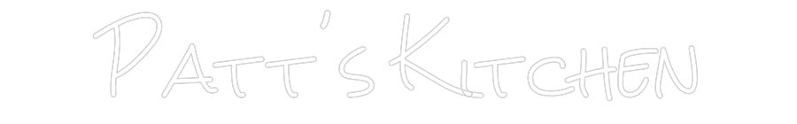 Design Your Own Sign Patt's Kitchen