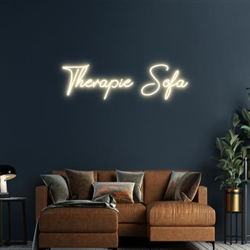 Design Your Own Sign Therapie Sofa
