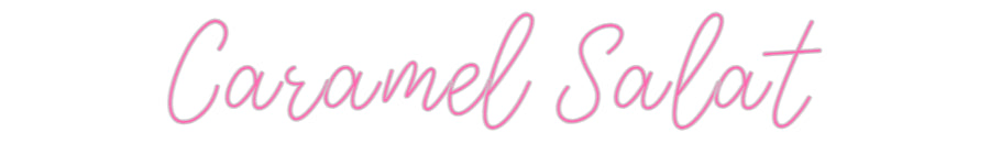 Design Your Own Sign Caramel Salat