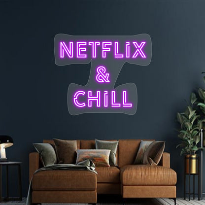 Design Your Own Sign NETFLIX
&
C...