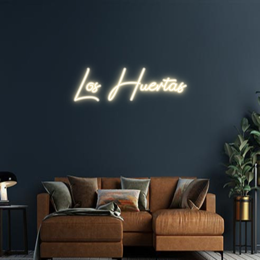 Design Your Own Sign Los Huertas