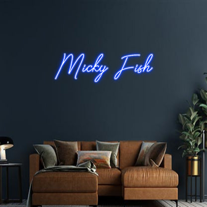 Design Your Own Sign Micky Fish