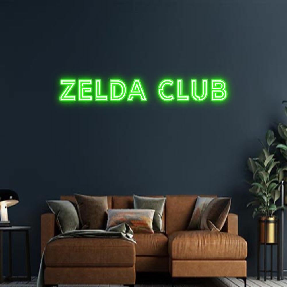 Design Your Own Sign ZELDA CLUB