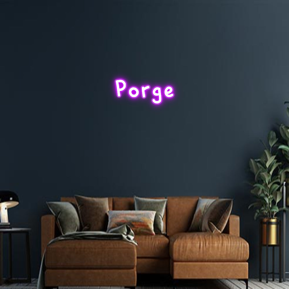Design Your Own Sign Porge