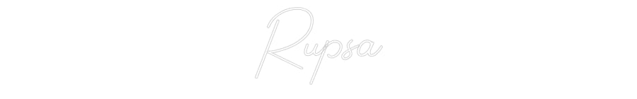 Design Your Own Sign Rupsa