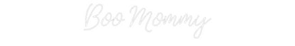 Design Your Own Sign Boo Mommy