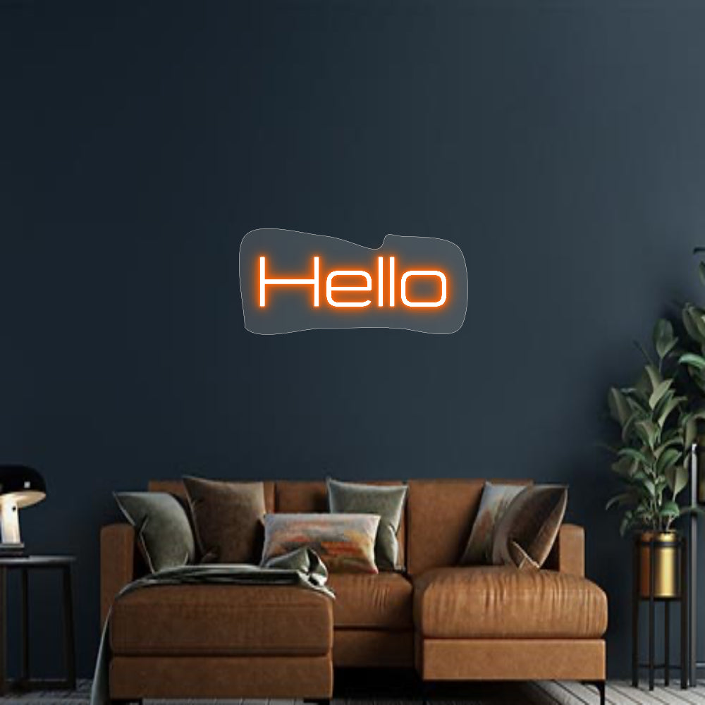 Design Your Own Sign Hello