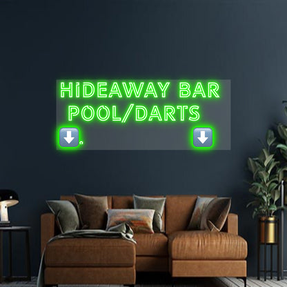 Design Your Own Sign HIDEAWAY BAR ...