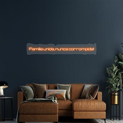 Design Your Own Sign Familia unida...