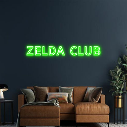 Design Your Own Sign ZELDA CLUB