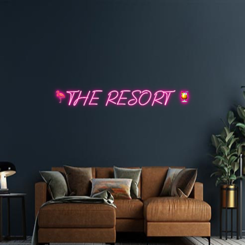 Design Your Own Sign 🦩THE RESORT 🍹