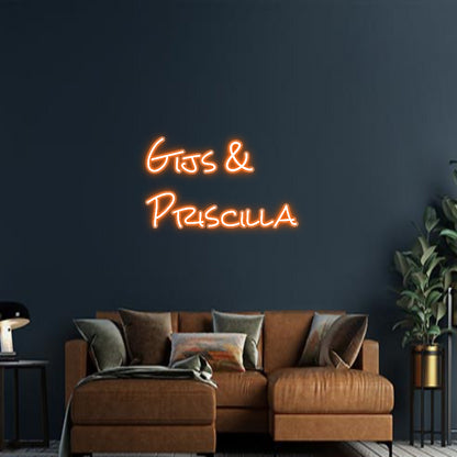 Design Your Own Sign Gijs &
Prisc...