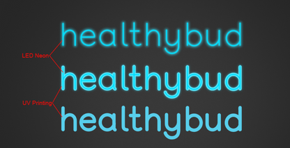 36inch wide customized led neon sign