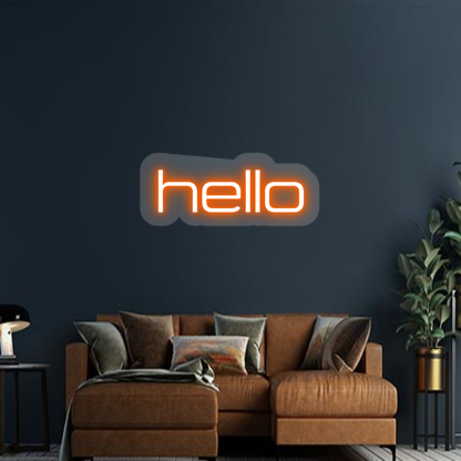 Design Your Own Sign hello