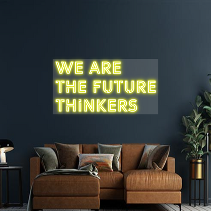 Design Your Own Sign WE ARE 
THE ...