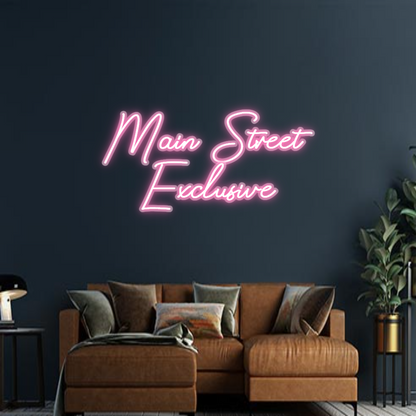 Design Your Own Sign Main Street
...