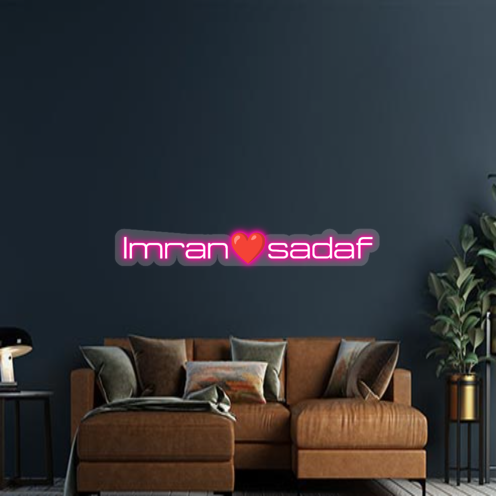 Design Your Own Sign Imran❤️sadaf