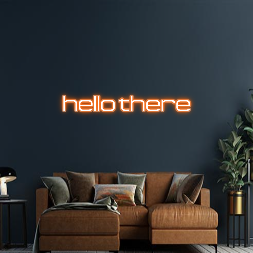 Design Your Own Sign hello there